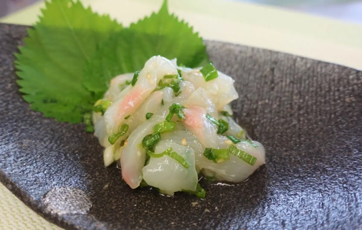 ひらめのナムル