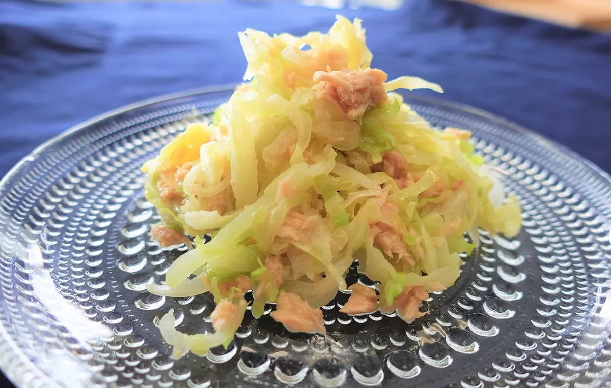 ツナとキャベツのさっぱりマリネ